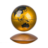 Globe Terrestre Lumineux Or