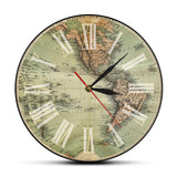 Horloge Planisphère