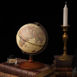 Globe Mappemonde Vintage Marron