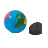 Globe terrestre jouet coloré.