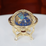 Globe terrestre déco miniature.