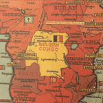 Carte du monde vintage déco katia.