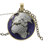 Collier monde globe