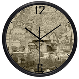 Horloge map monde istanbul mosque.