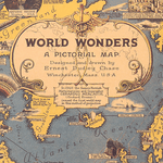 Carte du monde vintage world quentin.