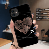 Coque noire Iphone