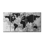 Carte du Monde Design en Toile