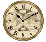 Horloge Mappemonde Globe