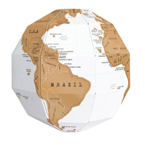 Puzzle 3d mappemonde Globe Terrestre