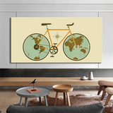 Carte du Monde Poster Mural