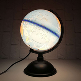 Globe Déco Lumineux Original Noir
