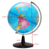 Globe Monde Lumineux Dimensions
