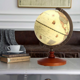 Globe Mappemonde Vintage Beige