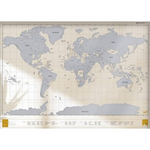 Carte du Monde à Gratter Inversée