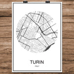 Carte Du Monde Déco Design Turin